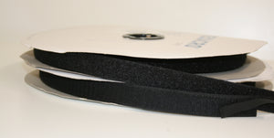 Texacro Black Sew On - Velcro