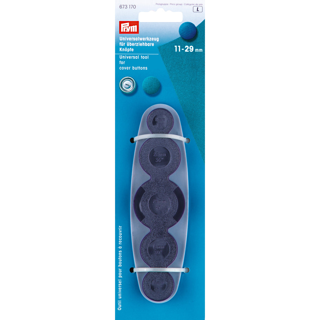 Prym Tool for coverable metal buttons