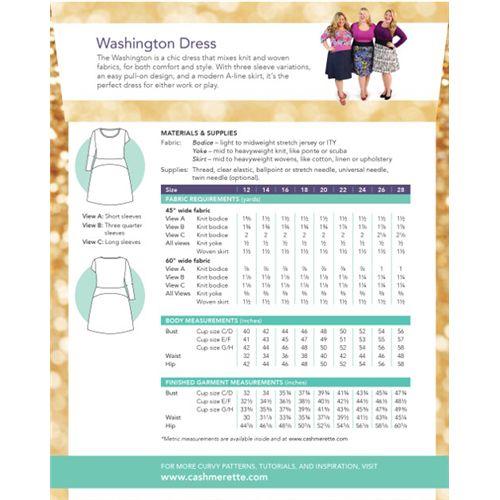 Washington Dress - Cashmerette