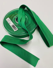 25mm Wide Polycotton Greens - Bias Binding