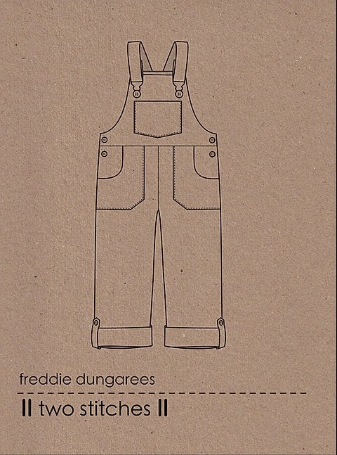 freddie dungarees - two stitches