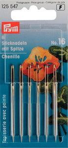 Prym Chenille needles with sharp point - No. 16 - 1.60 x 55mm