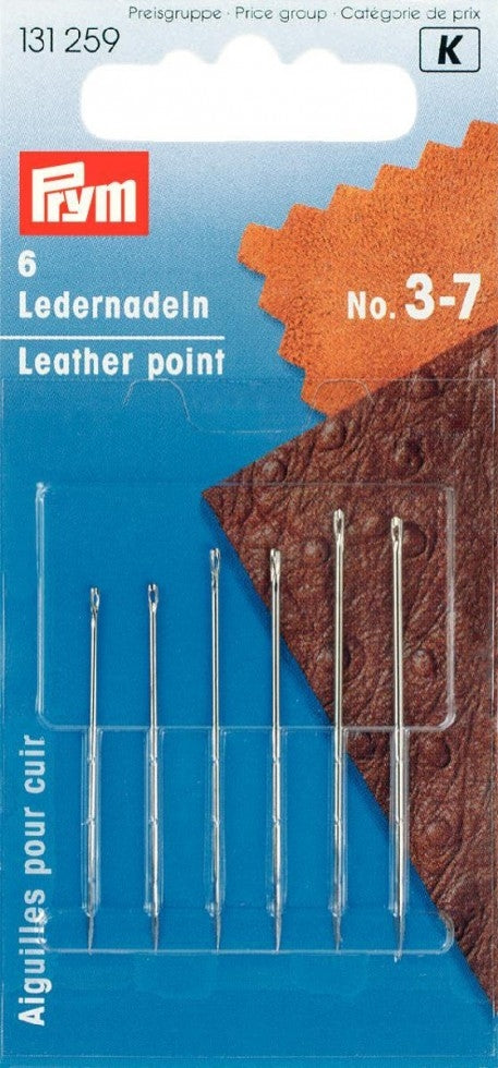 Prym Leather Needles No. 3 - 7