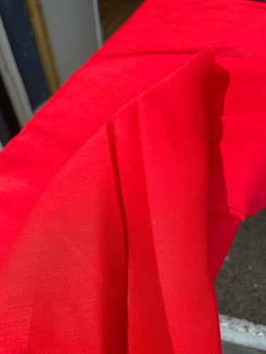 Red Cotton Voile
