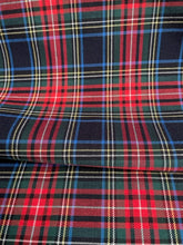 Tartan Print - Stretch Cotton