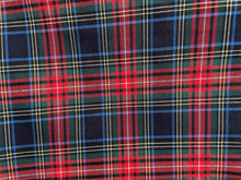 Tartan Print - Stretch Cotton