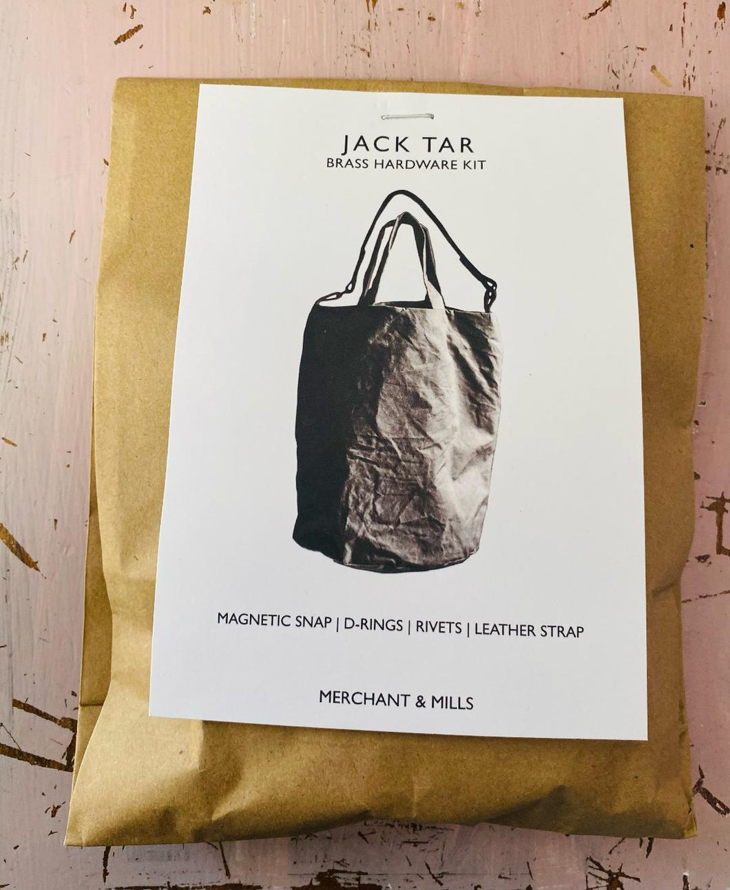 Jack Tar Bag Hardware Kit - brass - Merchant and Mills