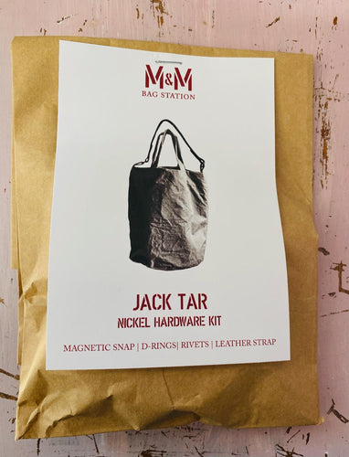 Jack Tar Bag Hardware Kit - Nickel - Merchant and Mills