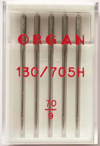 ORGAN Machine Needles 70/10 Woven Needle - 5 Pack -  130/705H