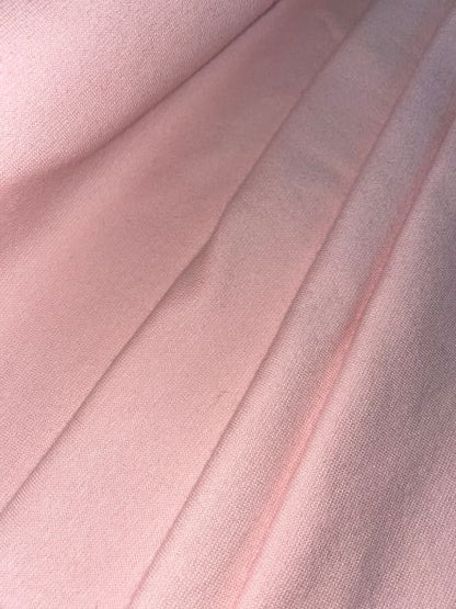 Pale Pink Cotton Jersey Ribbing SW57