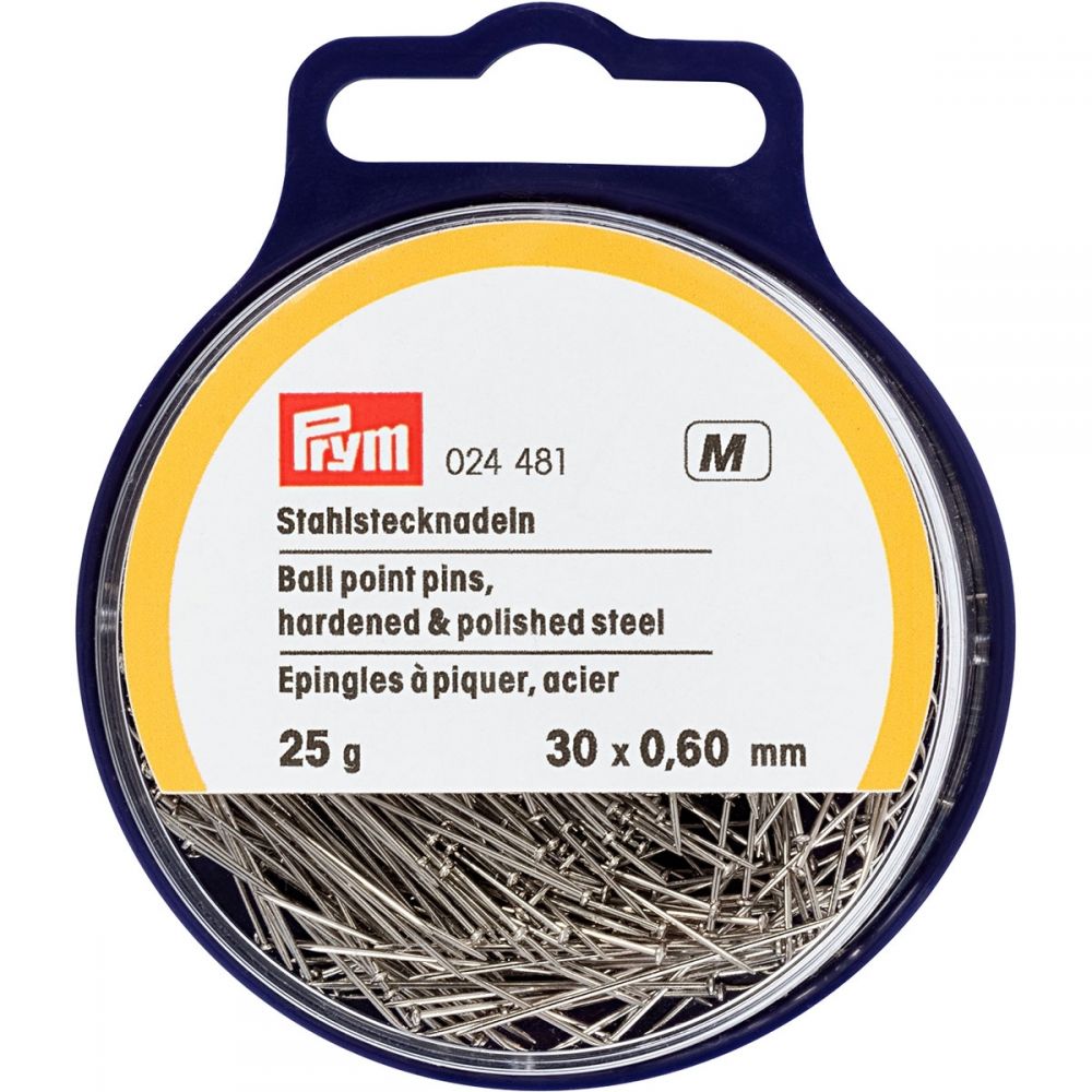 Prym Ball Point Pins The Carolyn Rose School of Sewing