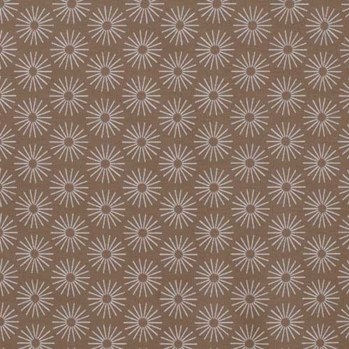 Geometric print taupe jersey.  95% COTTON 5% ELASTENE