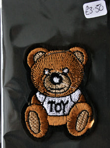 Teddy Bear - Iron On Motif